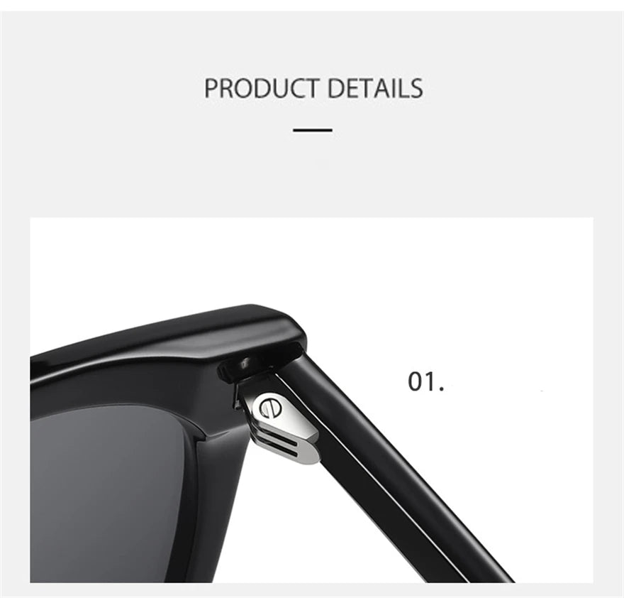 CLLOIO New Trend Sunglasses For Women And Men Simple Design Decorative Glasses  Car Driving Eyewear Unisex Sun Glasses UV400