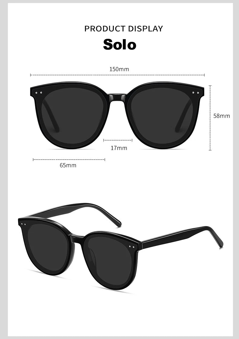 CLLOIO New Trend Sunglasses For Women And Men Simple Design Decorative Glasses  Car Driving Eyewear Unisex Sun Glasses UV400