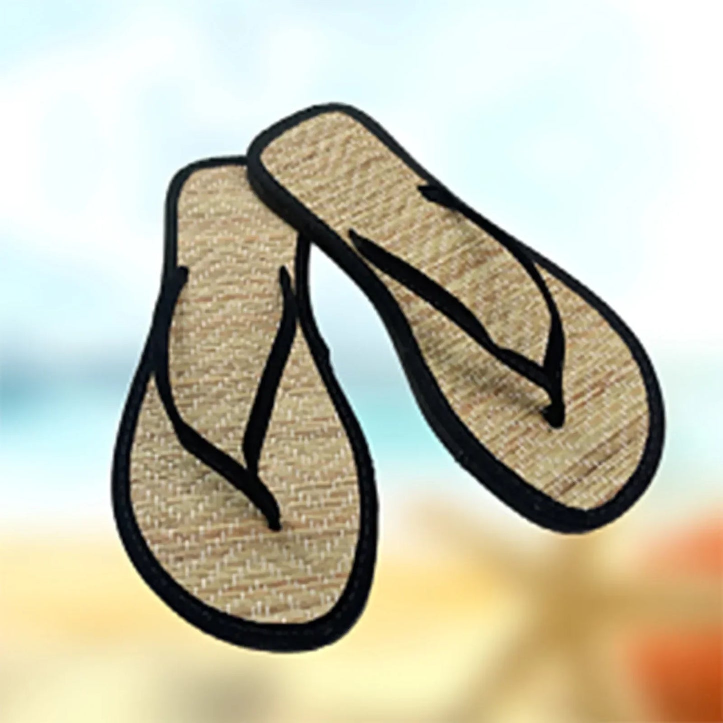 Summer Women Flat Flip-flops Slippers Comfortable Non-slip Sandals Bamboo Rattan Flip Flop Home Bathroom Fashion Slippers