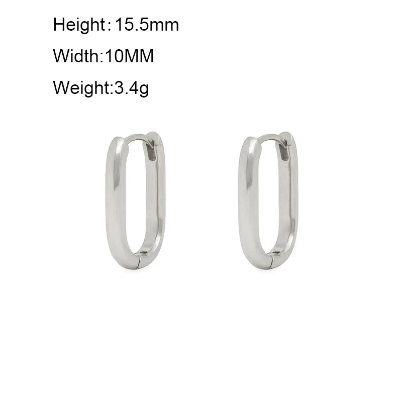 CRMYA Gold Silver Filled 16mm 14mm 12mm Flower Higgle Earring CZ Zircon Hoop Earrings For Women Girls Jewelry Wholesale