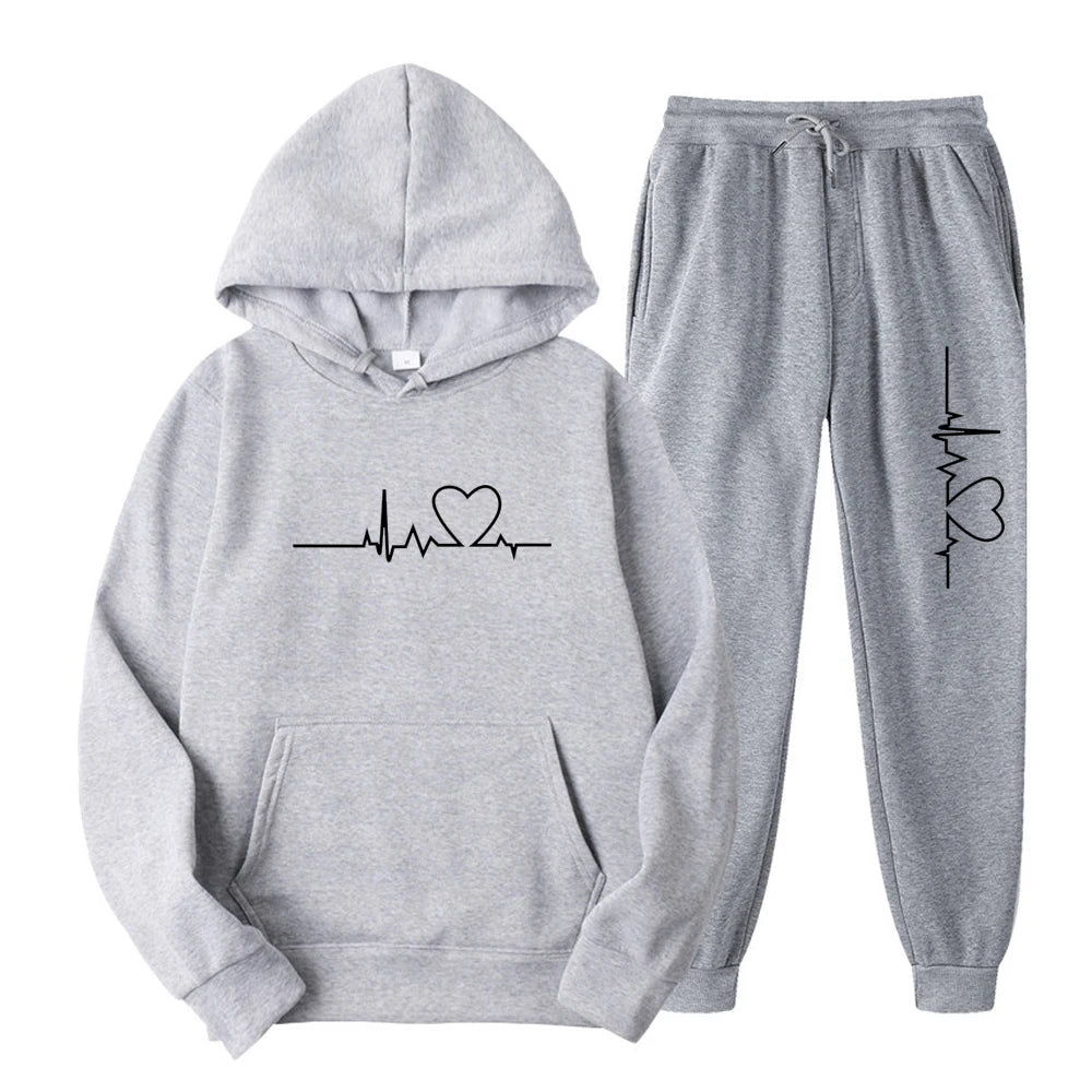 2024fashion Men's and women's hooded sweatshirt sweatpants set sportswear branded sweater clothing 2 pieces nike joggers men