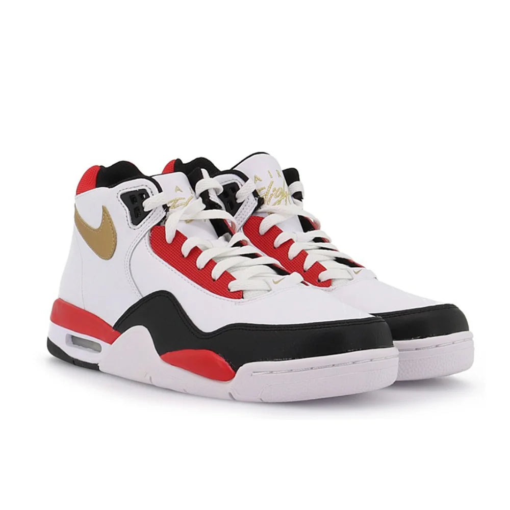 NIKE Flight Legacy Men's Shoes Simple AJ4 Air Cushion Wear-resistant Casual Basketball Sneakers