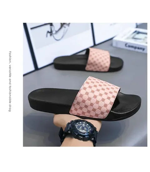 Men Sandals Flip Flops Man Slippers Solid Color Simple Non-Slip Soft Sole Comfortable Shower Slippers Outdoorf Couple Shoes