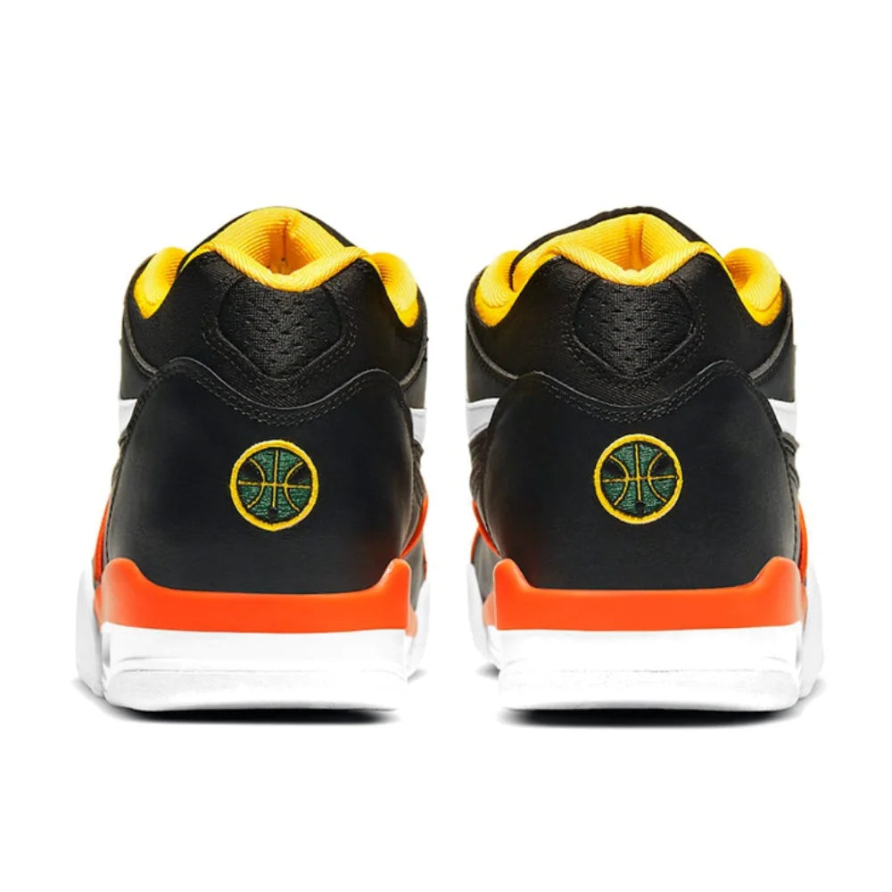 NIKE Flight Legacy Men's Shoes Simple AJ4 Air Cushion Wear-resistant Casual Basketball Sneakers