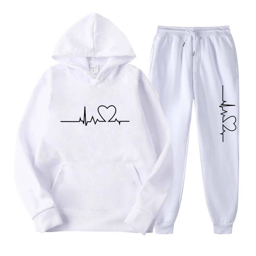 2024fashion Men's and women's hooded sweatshirt sweatpants set sportswear branded sweater clothing 2 pieces nike joggers men