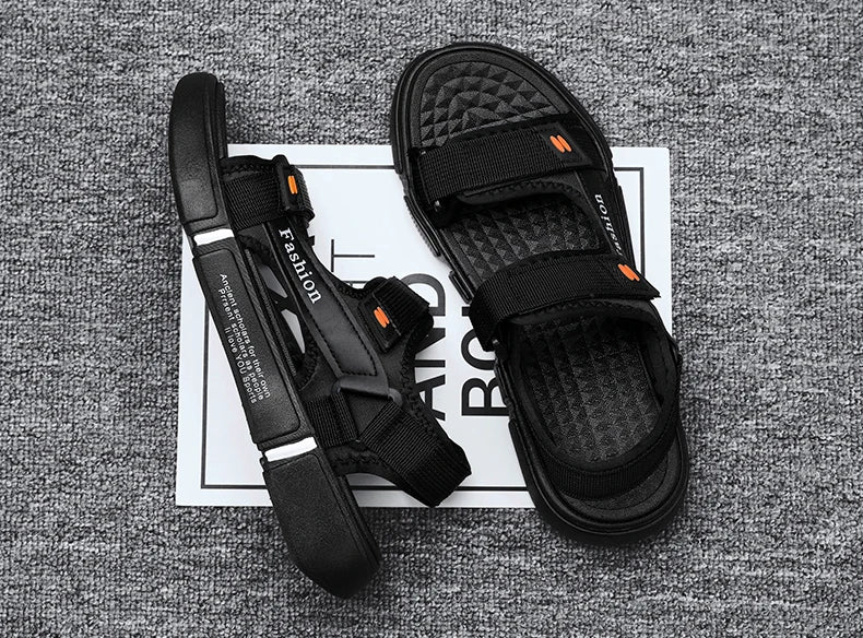 2024 New Men's Summer Sandals Outdoor Non-Slip Mountaineering Hiking Shoes Men's Beach Slippers Casual Sports Shoes